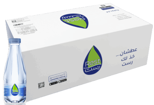 مياه رست 330 مل 40 عبوة – Rest Water 330ml 40 مياه رست 330 مل 40 عبوة عروض توصيل منازل مدارس مساجد - Rest Water 330ml 40 Bottles Delivery Offers