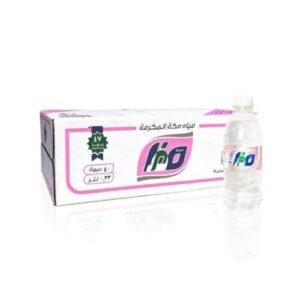 كرتون مياه صفا مكة 330 مل 40 عبوة توصيل للمساجد والبيوت في الرياض وجدة وأبها | Safa Makkah Water 330ml 40 Bottles Case Delivery in Riyadh, Jeddah, and Abha
