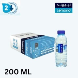 مياه ليموند 200 مل كرتون 48 عبوة مياه ليموند 200 مل كرتون 48 عبوة | مياه ليموند water bottle pack for homes mosques schools offices