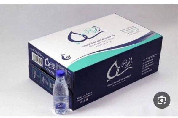 مياه سقيا المدينة 330 مل كرتون 40 عبوة | مياه سقيا المدينة water bottle pack for homes mosques schools offices
