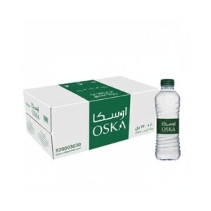 مياه اوسكا 330 للمساجد والمنازل Oska 330ml for mosques and homes مياه اوسكا 330 مل كرتون 40 عبوة Oska water 330ml 40 bottles