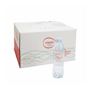 كرتون مياه ميراد 600 مل 30 عبوة توصيل للمنازل والمساجد Mirad Water 600ml 30 Bottles Delivery