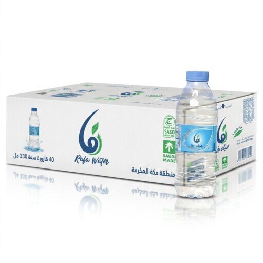كرتون مياه رفا 330 مل – 40 عبوة Rafa Water Box مياه رفا 330 مل كرتون 40 عبوة Rafa Water 330ml