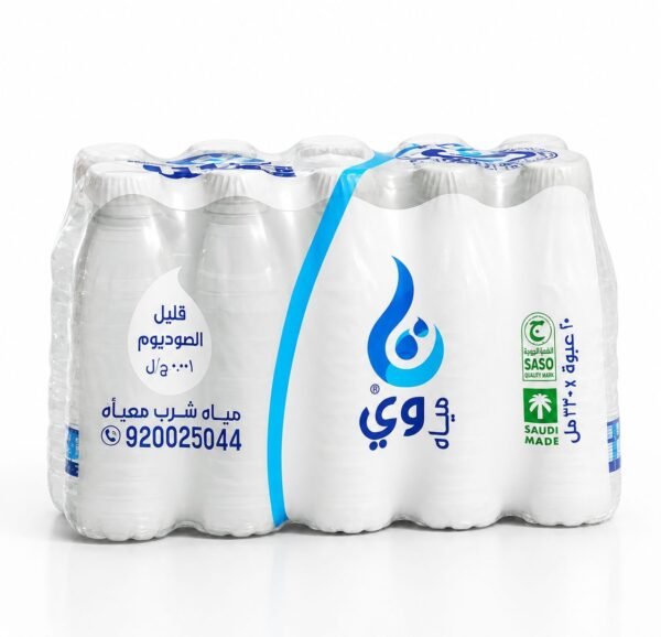 مياه وي 330 مل شدة 20 عبوة مياه وي 330 مل شدة 20 عبوة لتوصيل كراتين الماء في بيشة